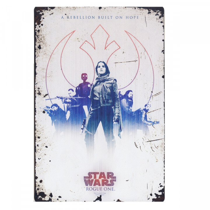 Звездные войны металлический постер Изгой Один
