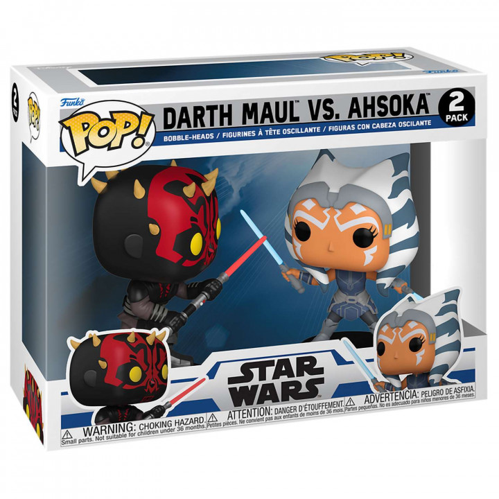 Funko Pop! Star Wars набор фигурок Дарт Молл и Асока (Эксклюзив)